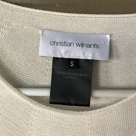 Christian Wijnants women white Pullover Sweater, S - Picture 4 of 4